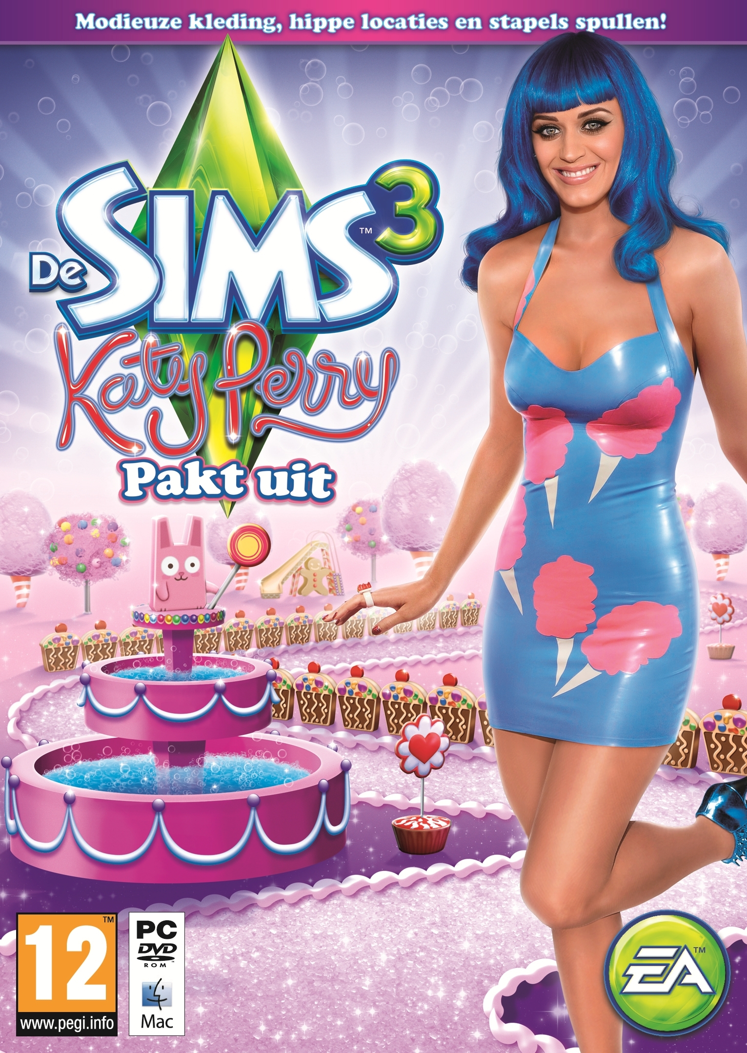 De Sims 3: Katy Perry Pakt Uit Accessoires