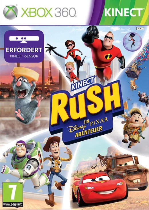 Kinect Rush: Een Disney Pixar Avontuur